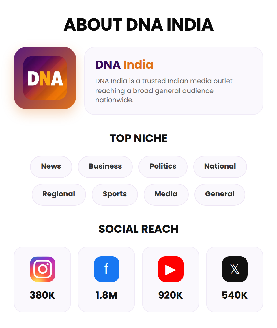 DNA India (Indian Press Release) - Image 3